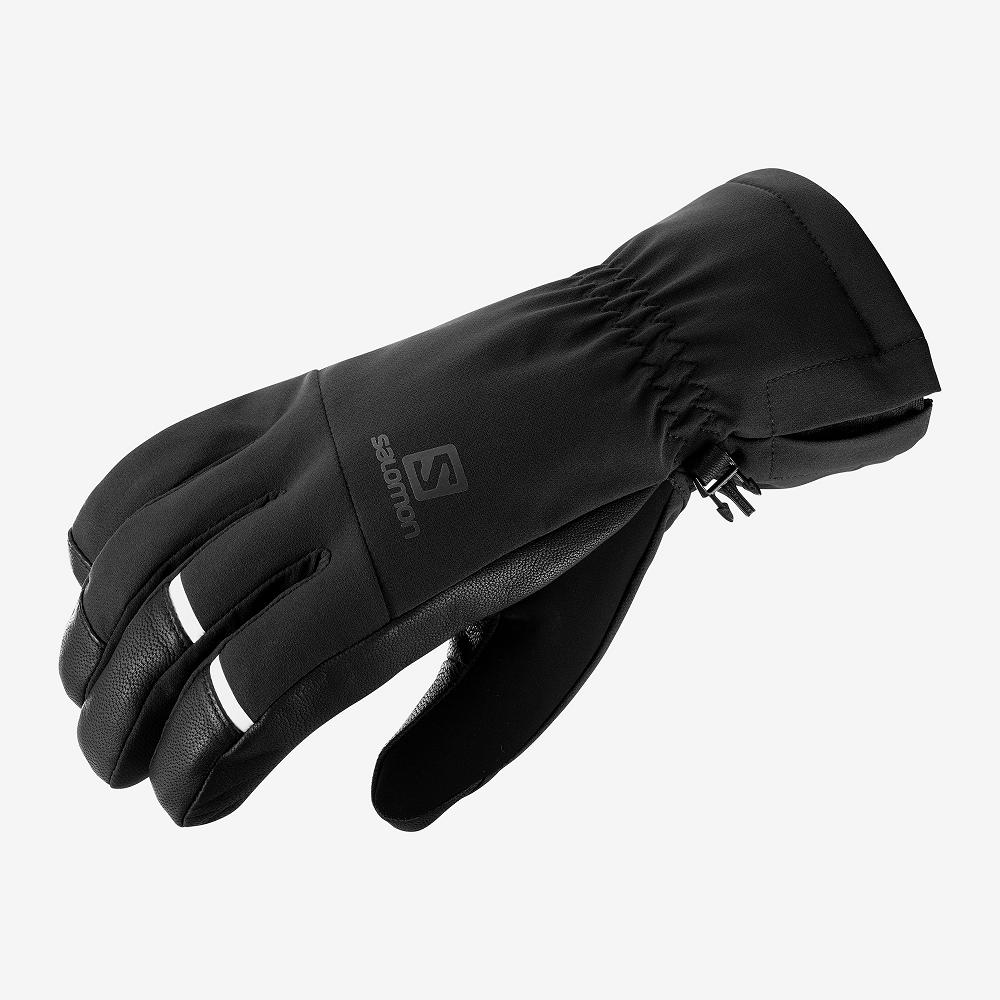 SALOMON PROPELLER DRY M Philippines - Men's Gloves - Black | 275084-MNA